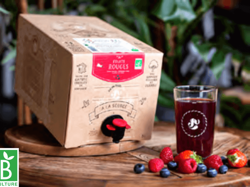 Box de jus de fruits fruits rouges BIO